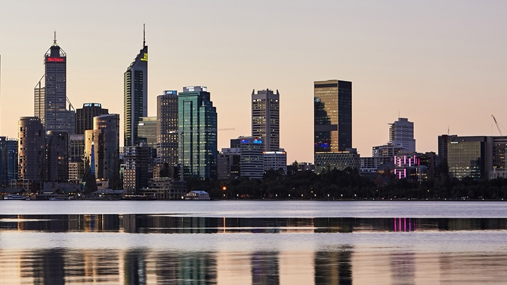 Perth skyline