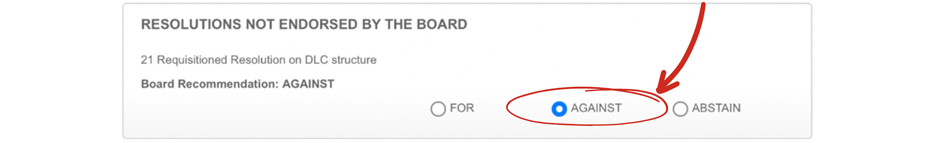 How to vote