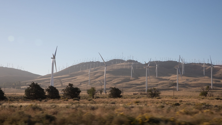 Windturbines in California, Boron Operations