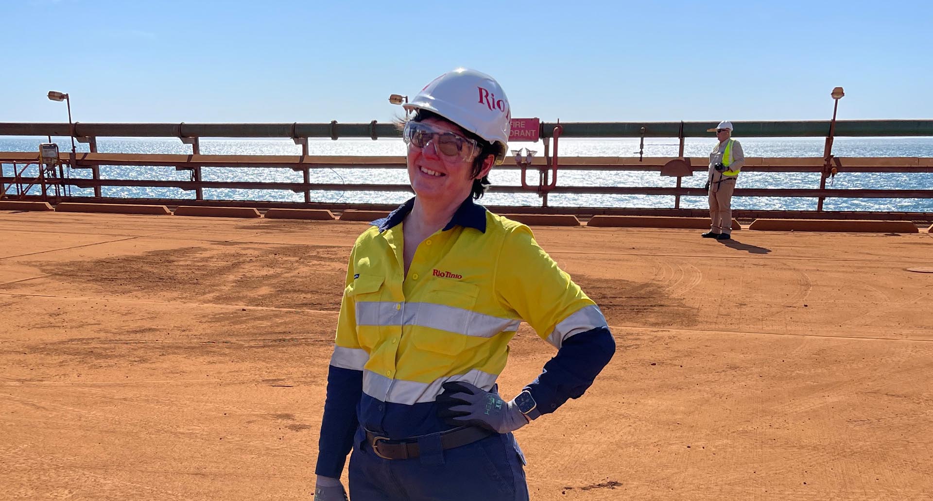 Lisa on site