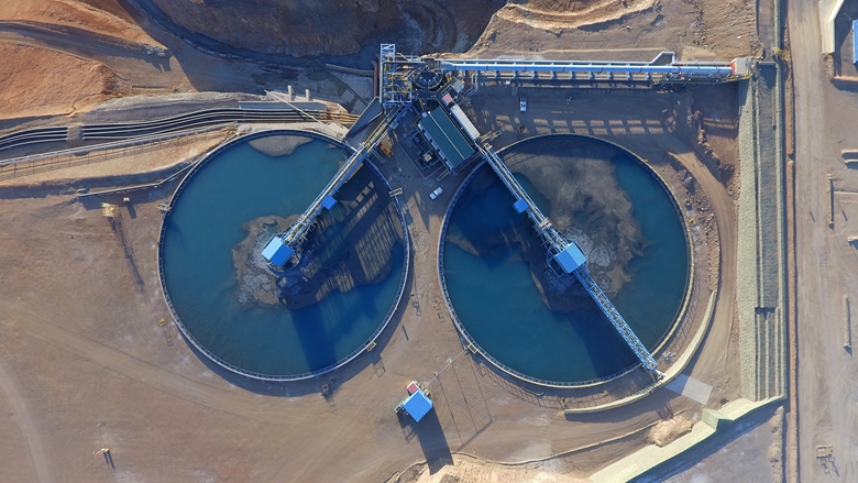 Aerial shot, Oyu Tolgoi