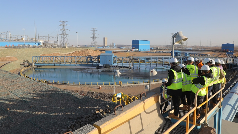 On site at Oyu Tolgoi