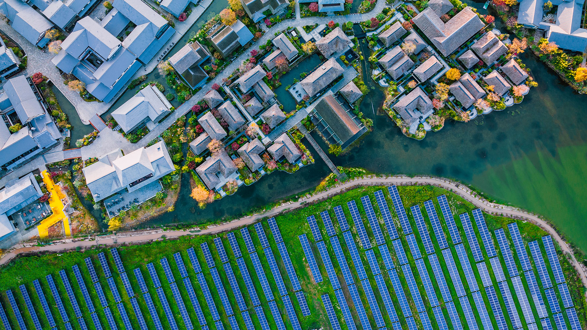 Urban solar farm