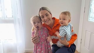 Jasmine, our Maintenance Planner and Scheduler with her children