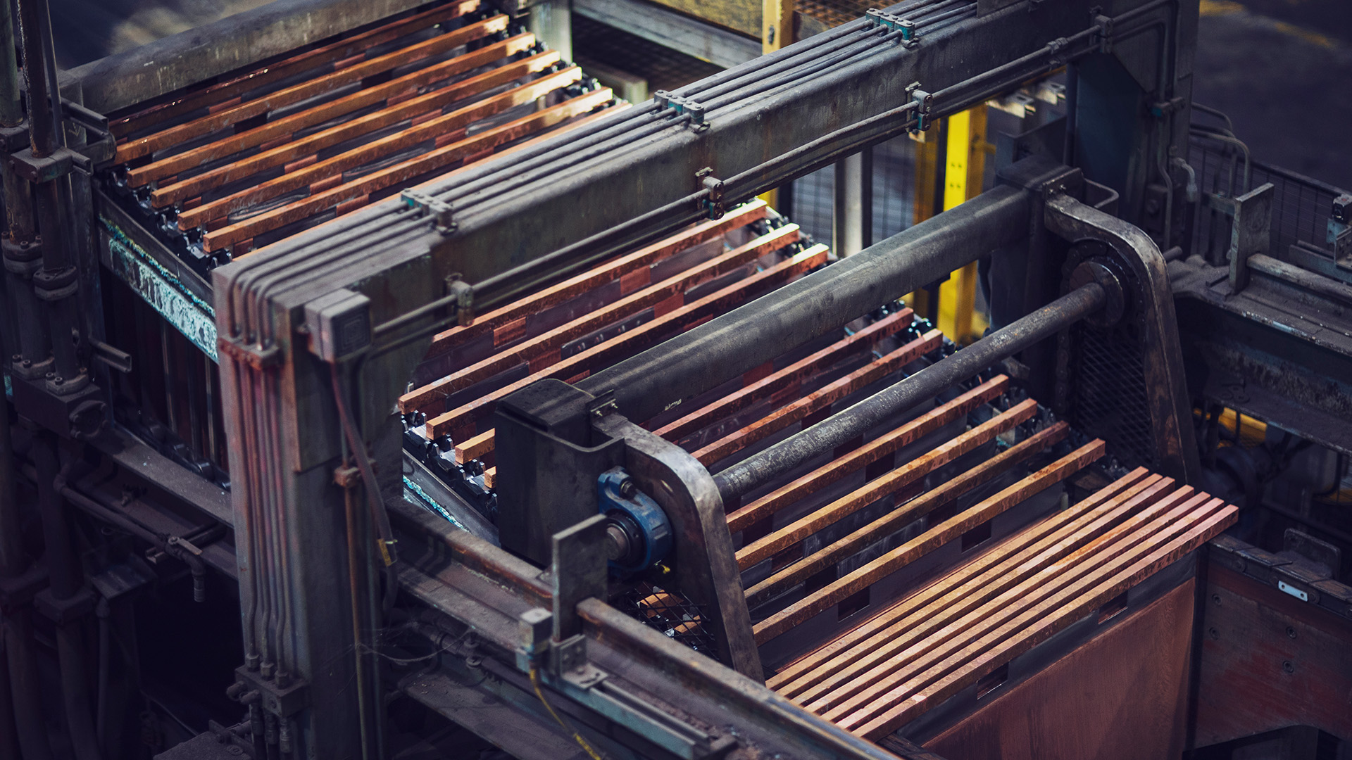 Machinery at Kennecott underground project