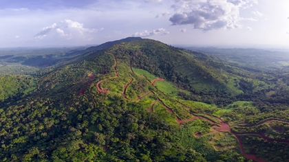 Simandou aerial shot