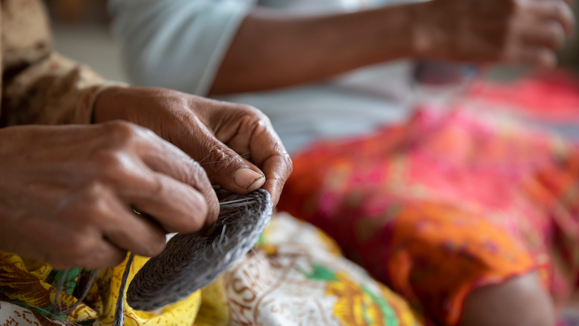 Handicrafts produced by Kanto, a cooperative in Ambinanibe, Fort Dauphin
