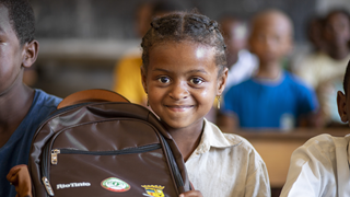 Student from the Anosy region
