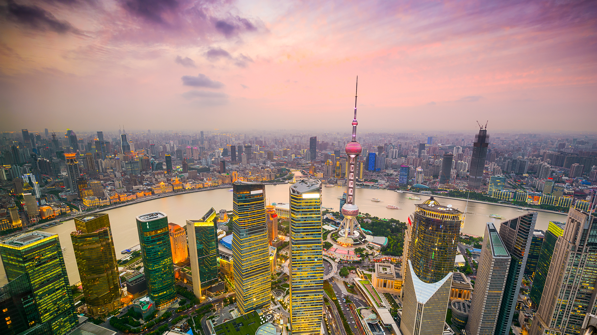 Shanghai skyline