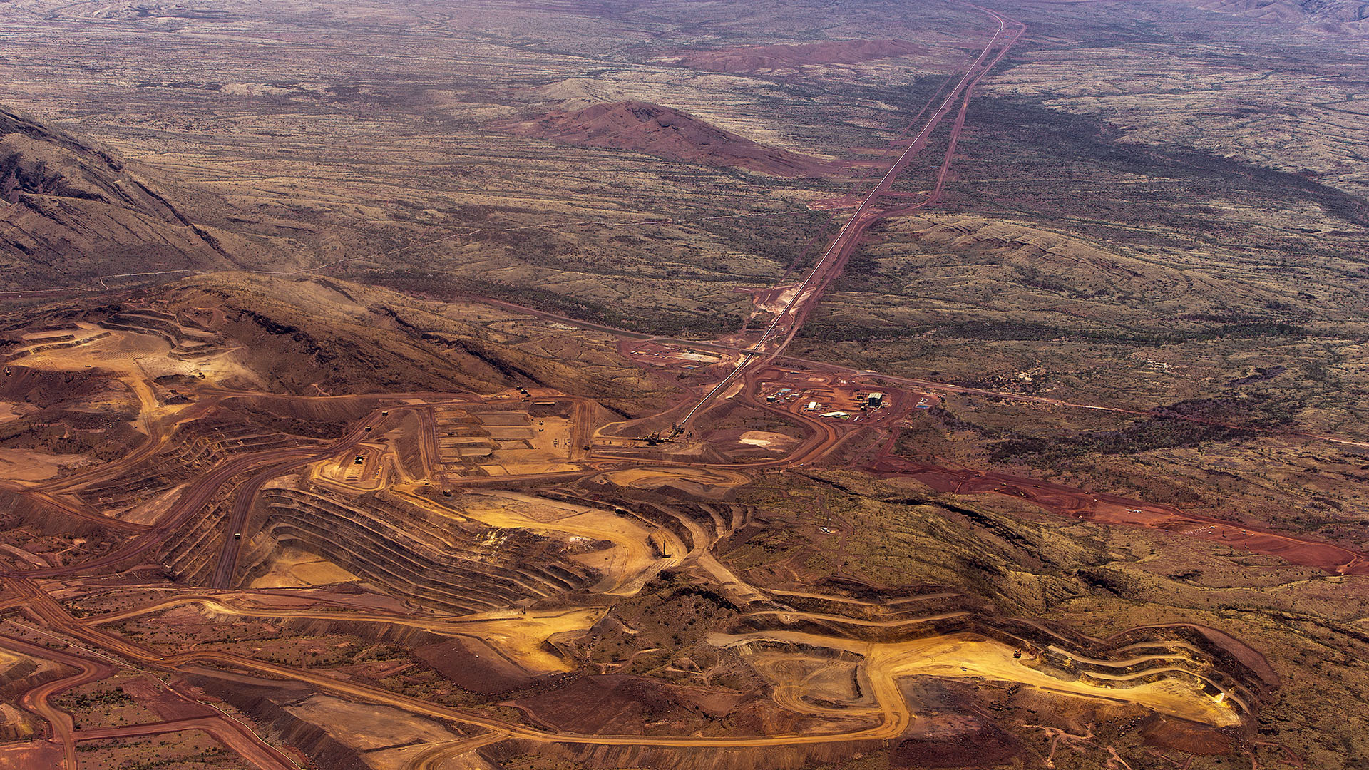 Aerial of Tom Price