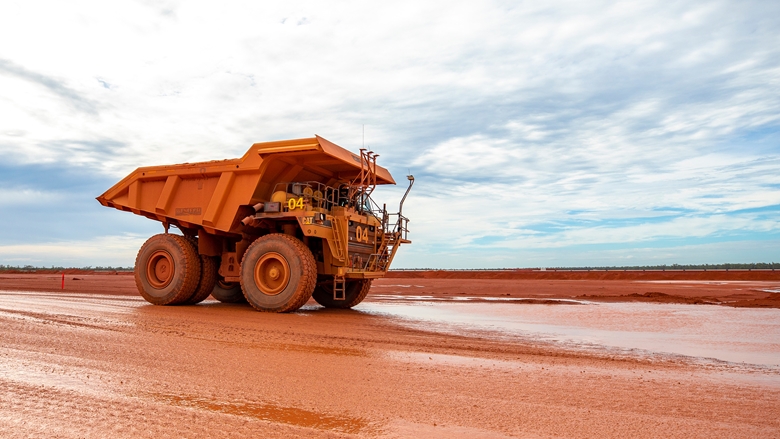 Truck at Weipa