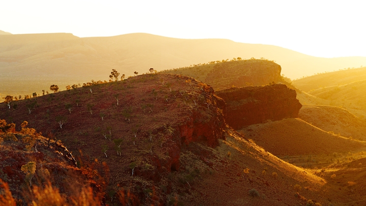 Sunset at Yindjibarndi