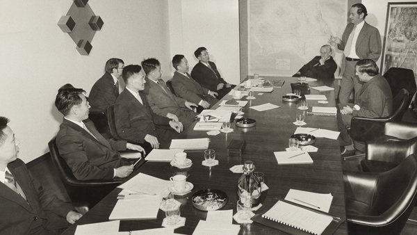 A delegation from the People’s Republic of China, 1974