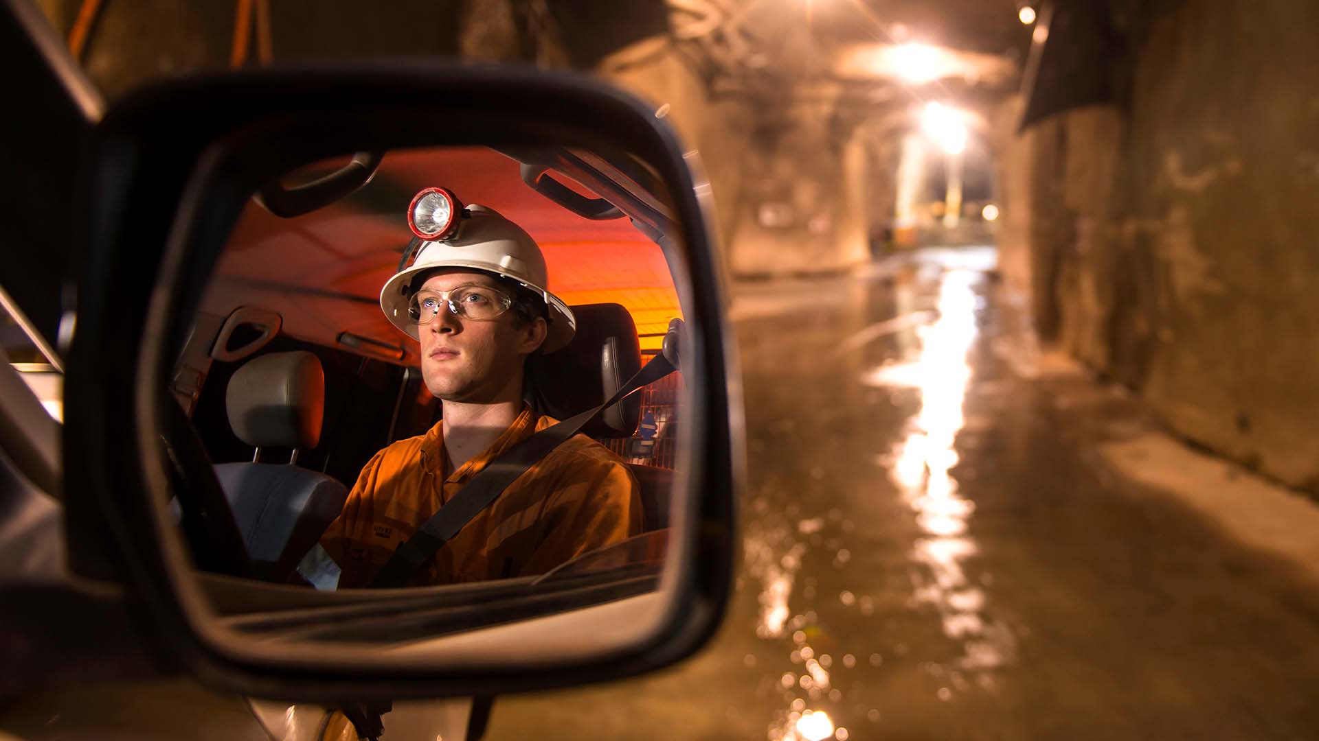 Argyle diamonds underground mine opening, April 2013