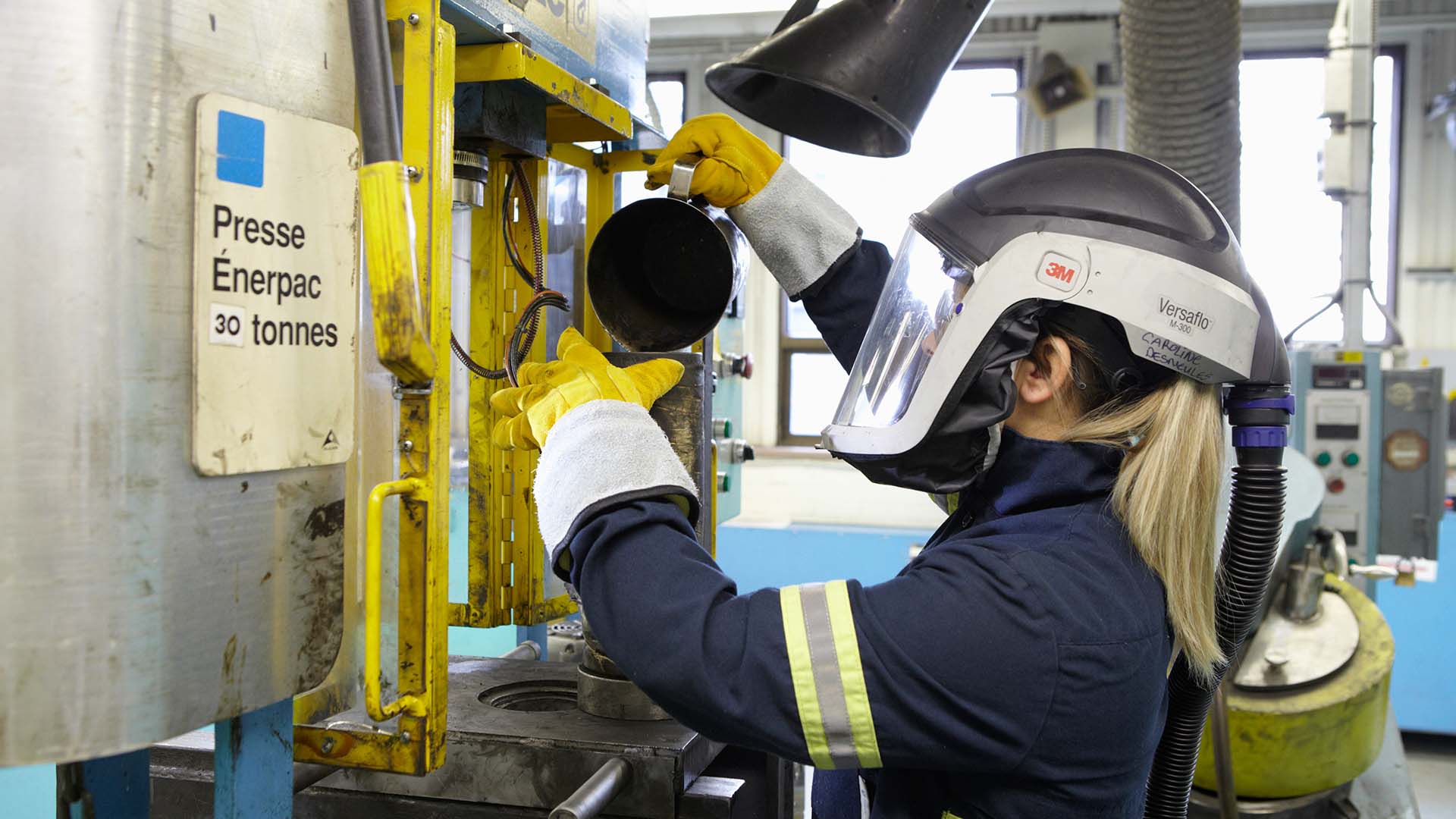 Safety checks are essential at all our operations, including Saguenay-Lac-Saint-Jean, Canada