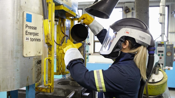 Safety checks are essential at all our operations, including Saguenay-Lac-Saint-Jean, Canada