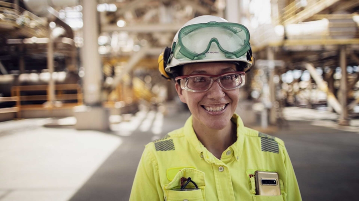 Employé chez Fonderie Kennecott