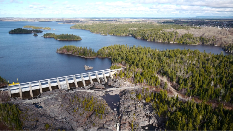 River at Saguenay, Canada