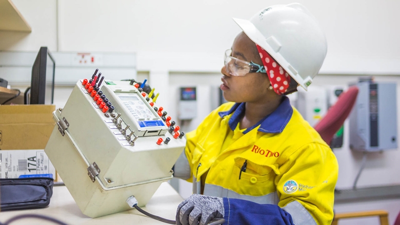 Technical work at Richards Bay Minerals