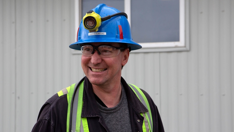 Curtis, Underground Manager at Diavik