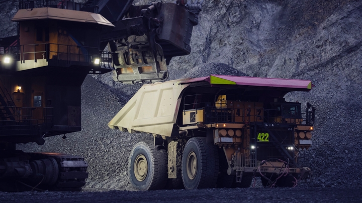 Haul truck at Kennecott, Bingham Canyon Mine