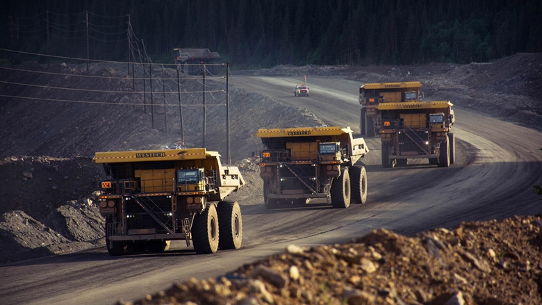 Truck convoy at IOC